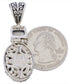 Southwest Green Agate Pendant MW75109